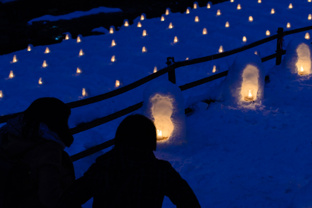 冬の一大イベント「湯西川温泉かまくら祭」がスタートしました